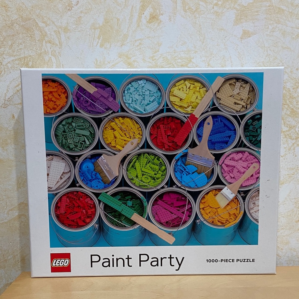 LEGO Paint Party - 1000 Piece Puzzle